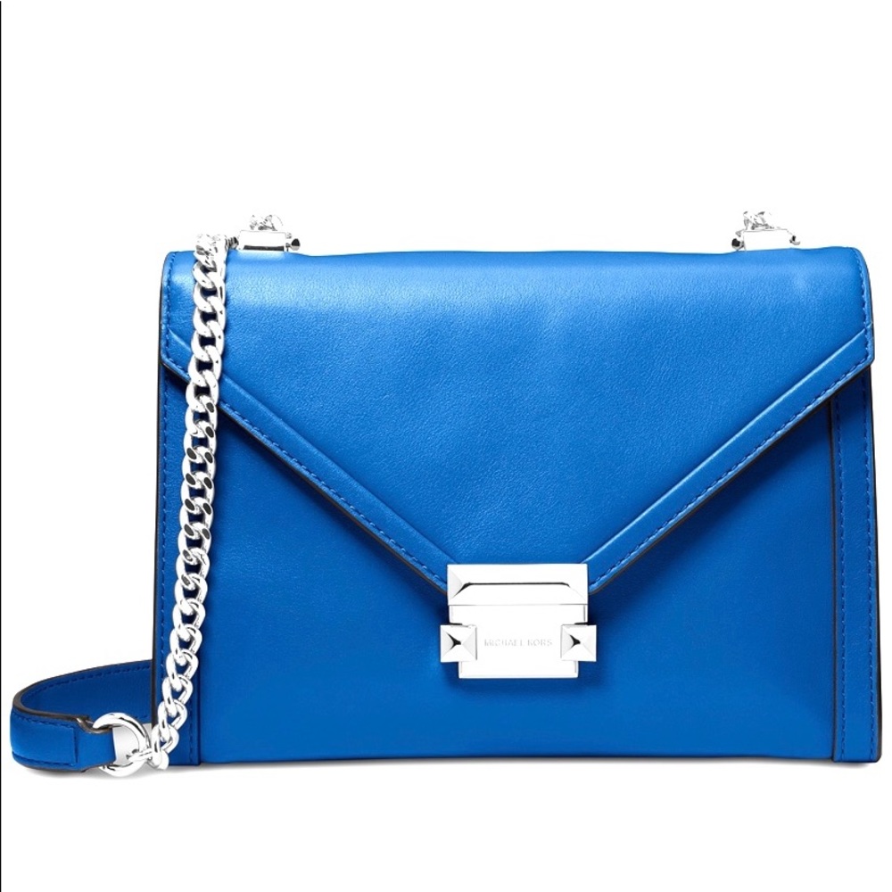 Michael Kors Whitney Polished Leather Shoulder bag